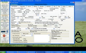 Vital Statistics Screen